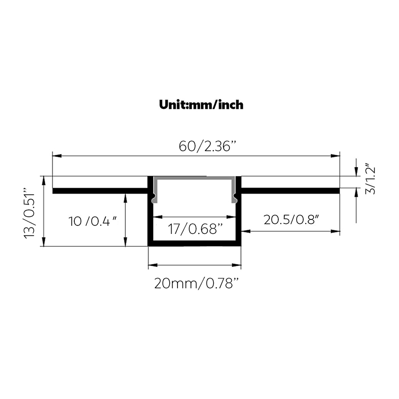 20mm Light 360 Bend Super Flexible Aluminum LED Strip Rail Plaster In Profile 20mm Light 360 Bend Super Flexible Aluminum LED Strip Rail Plaster In Profile
